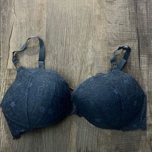 Victoria's Secret Lace Bra - Deep Blue
